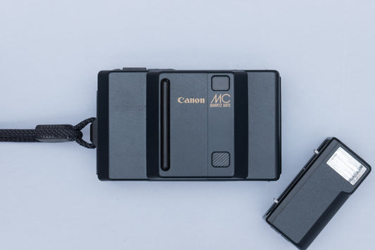Canon MC with MC-S Flash Compact 35mm Film Camera