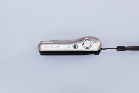 Nikon Coolpix L29 Compact Digital Camera (Silver)