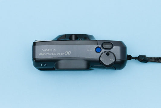 Yashica Microtec Zoom 90 Grey Point and Shoot 35mm Compact Film Camera