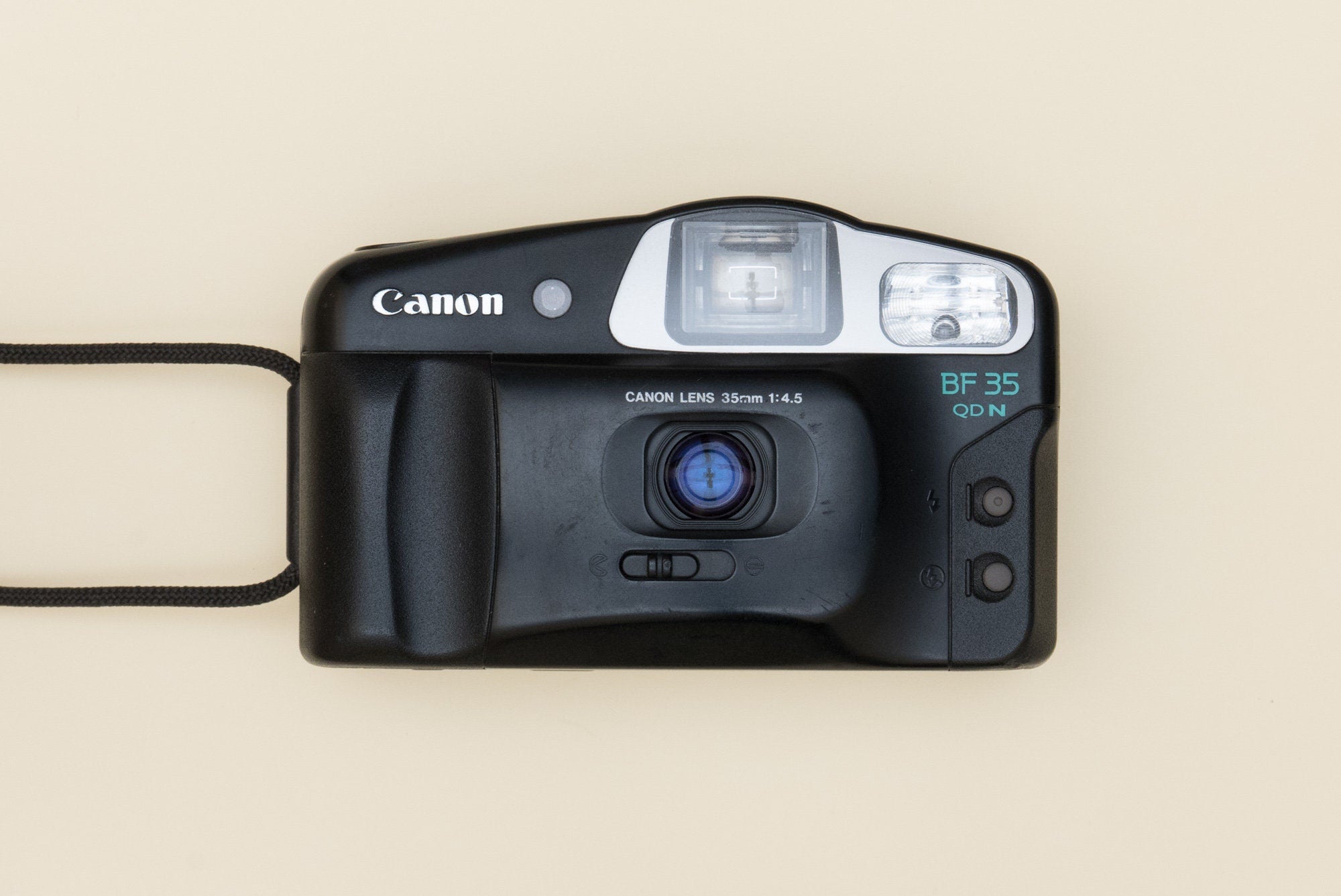 Canon BF 35 QD N Toyota Edition Compact 35mm Film Camera