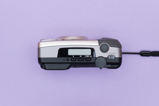 Pentax Espio 115M Point and Shoot 35mm Compact Film Camera Champagne