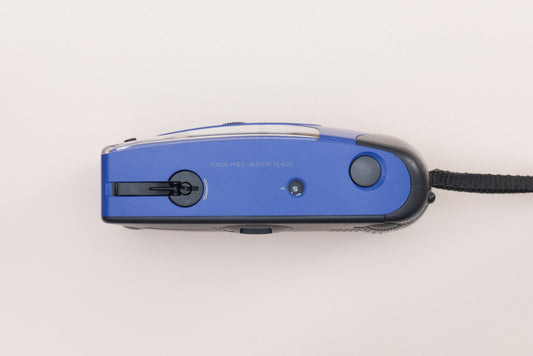 Fujifilm FZ-5 Blue Fujinon Compact 35mm Point and Shoot Film Camera