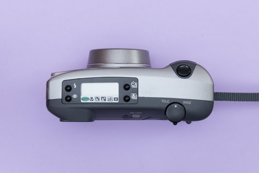 Minolta Riva Zoom 140 EX Compact 35mm Point and Shoot Film Camera