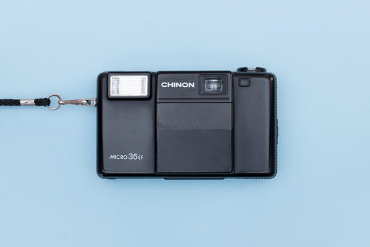 Chinon Micro 35EF Compact 35mm Film Camera Point and Shoot