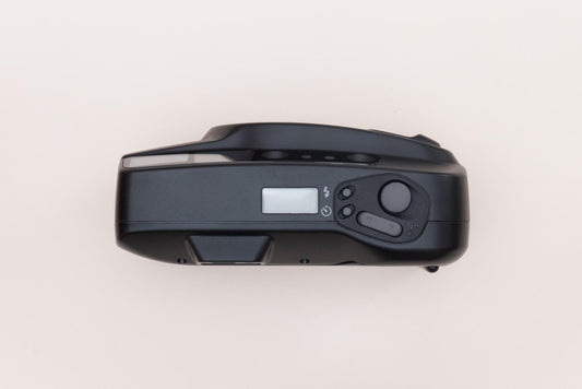 Minolta Riva Zoom 70 Compact 35mm Point and Shoot Film Camera Black