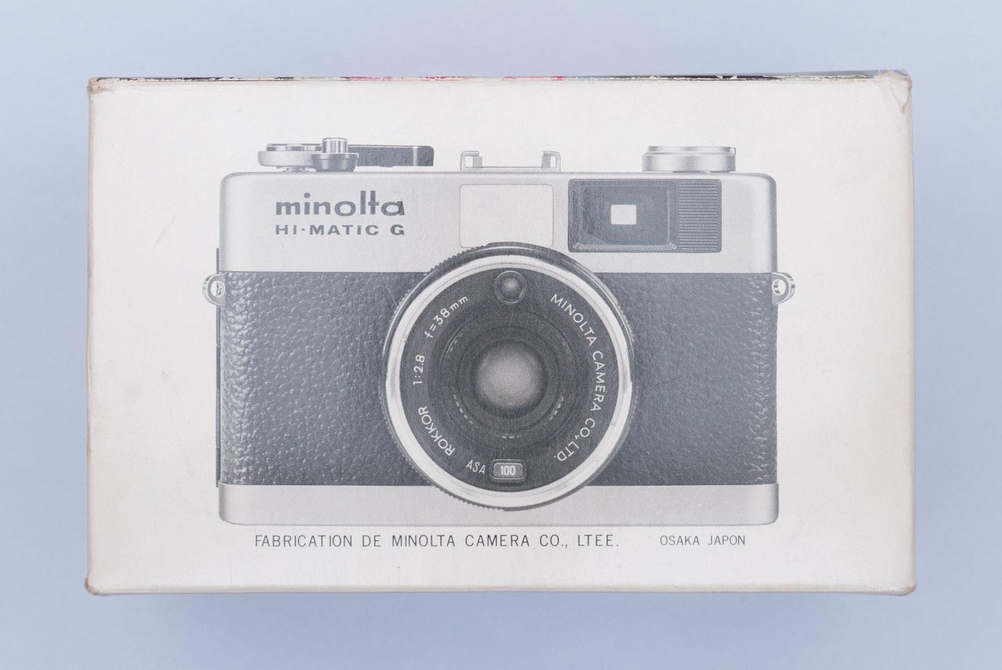 Minolta Hi-Matic G Vintage 35mm Film Camera
