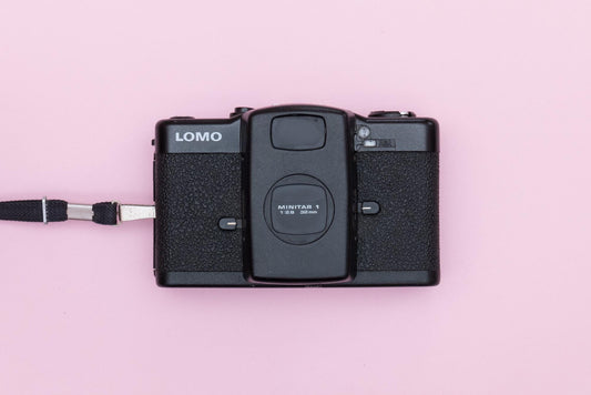 Lomo LC-A Compact 35mm Film Camera Minitar 32mm F2.8 Lens