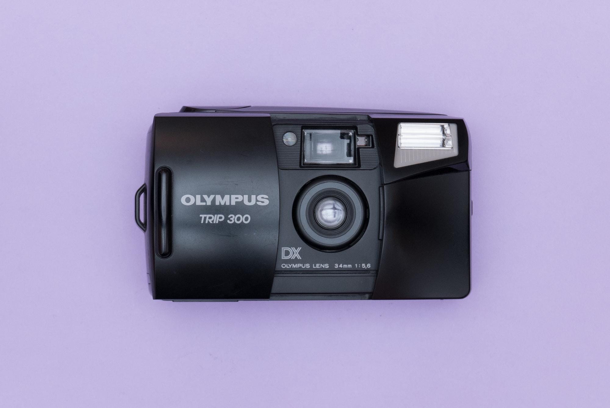 Olympus Trip 300 Compact 35mm Point and Shoot Film Camera