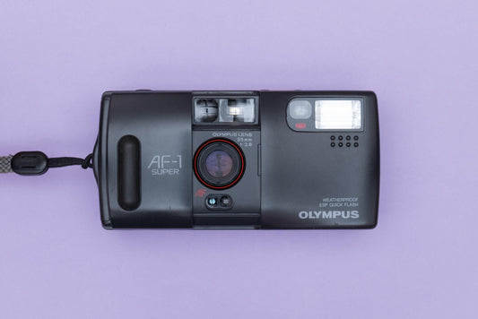 Olympus AF-1 Super Compact 35mm Point and Shoot Film Camera