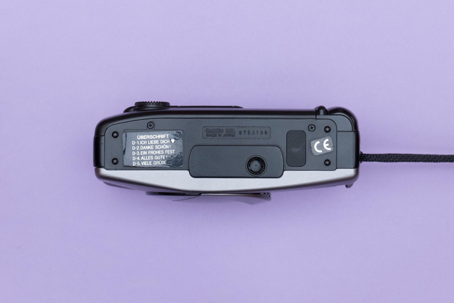 Canon Prima Super 28 N CAPTION Compact 35mm Film Camera