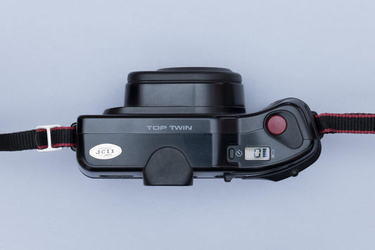 Canon Top Twin Sure Shot Tele Compact 35mm Film Camera
