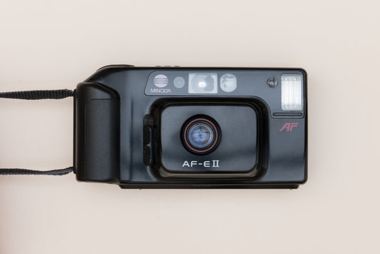 Minolta AF-E II Compact 35mm Point and Shoot Film Camera