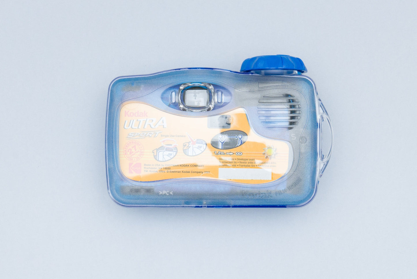 EXPIRED Kodak Ultra Sport Waterproof Compact 35mm Point and Shoot Film Camera Colour Single Use Camera