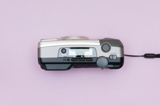 Pentax Espio 115M SILVER Point and Shoot 35mm Compact Film Camera