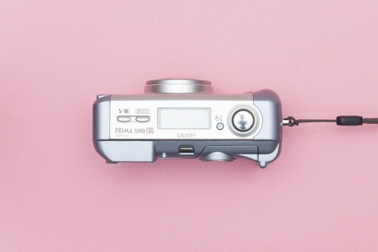 Canon Prima Super 130 CAPTION Compact 35mm Point and Shoot Film Camera