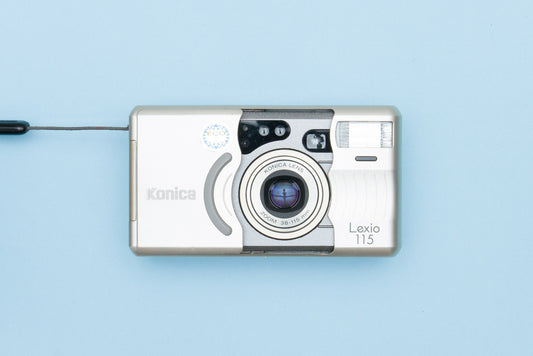 Konica Lexio 115 Compact 35mm Point and Shoot Film Camera