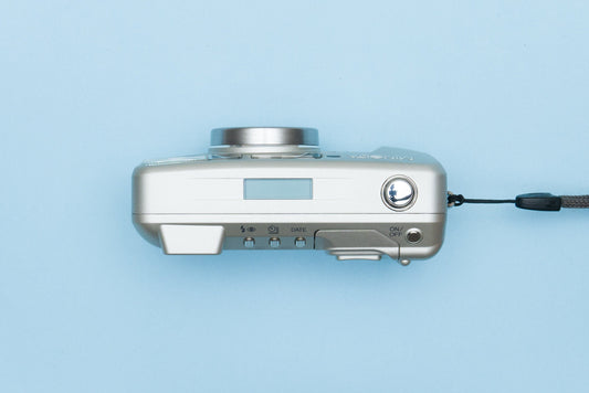 Minolta Riva Zoom 150 Date Compact 35mm Point and Shoot Film Camera