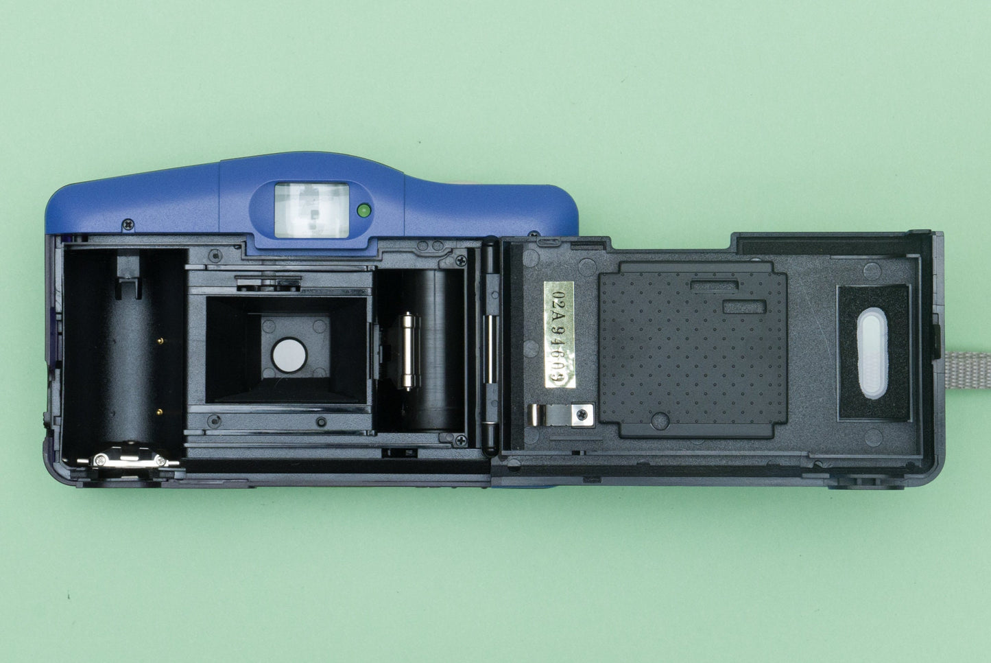 Traveler FUN Translucent Purple Point and Shoot 35mm Compact Film Camera