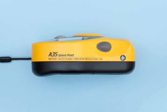 Vivitar A35 Splash Proof Point and Shoot 35mm Compact Film Camera