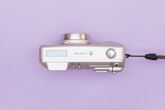 Minolta Riva Zoom 160 Compact 35mm Point and Shoot Film Camera