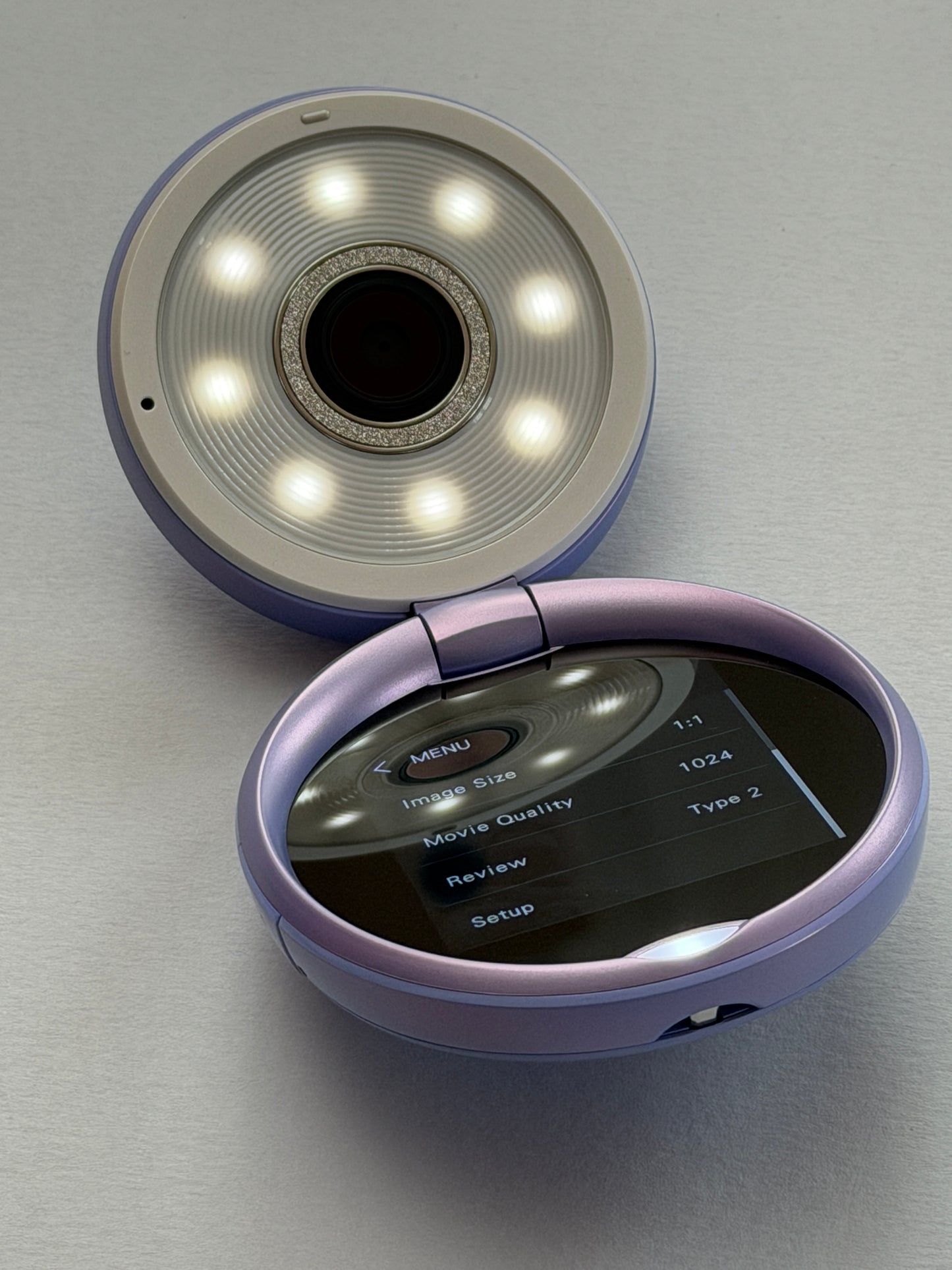 Casio Exilim TR MINI TR-M11 Digital Beauty Camera Violet with Box