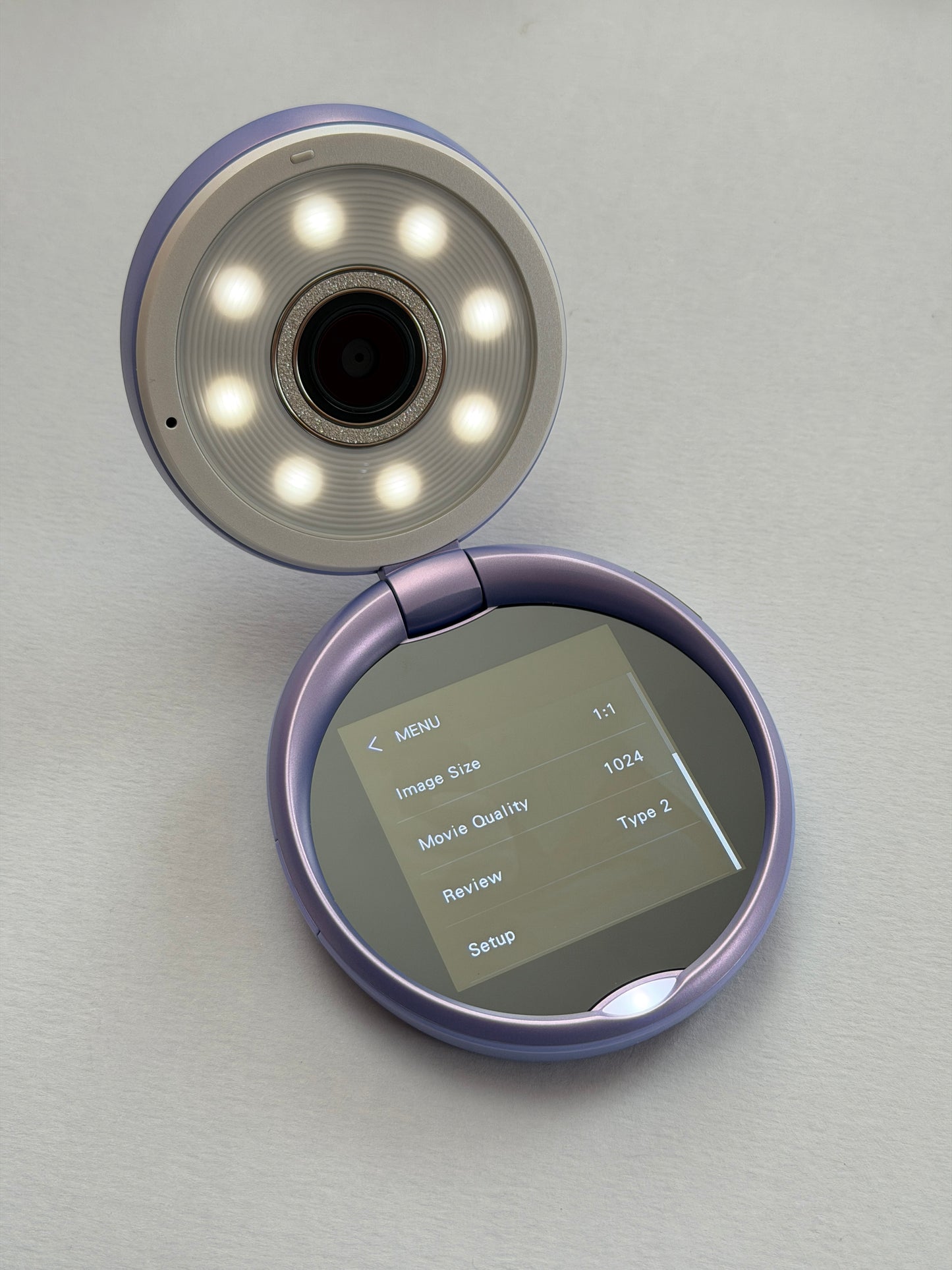 Casio Exilim TR MINI TR-M11 Digital Beauty Camera Violet with Box