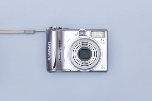 Canon PowerShot A550 Compact Y2K Digital Camera