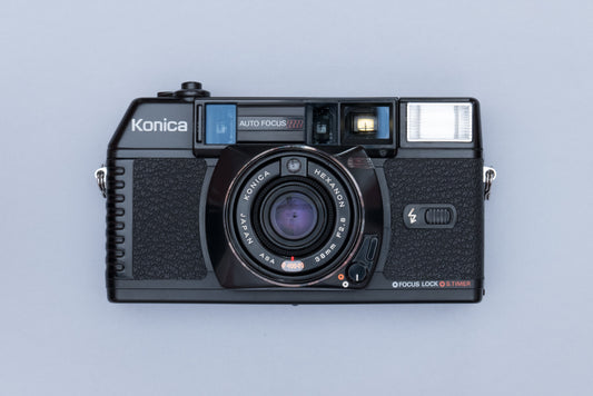 Konica C35 MF 35mm Point and Shoot Film Camera