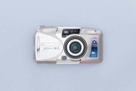 Olympus µ[mju:] Mju III Stylus Zoom 80 Compact 35mm Film Camera