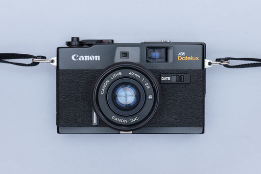 Canon A35 Datelux Vintage 35mm Rangefinder Film Camera