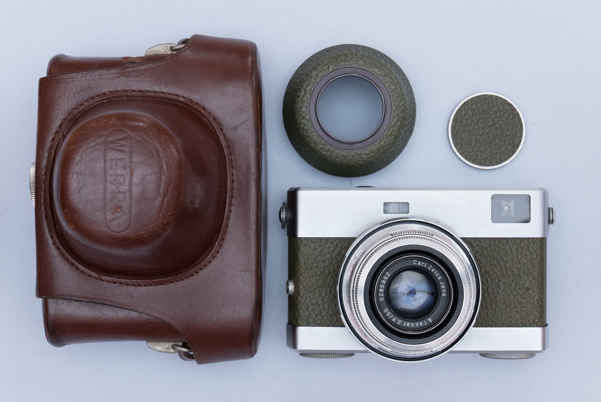 WERRA Carl Zeiss Jena コンパクトカメラ Tessar（Werra 3 III Olive 