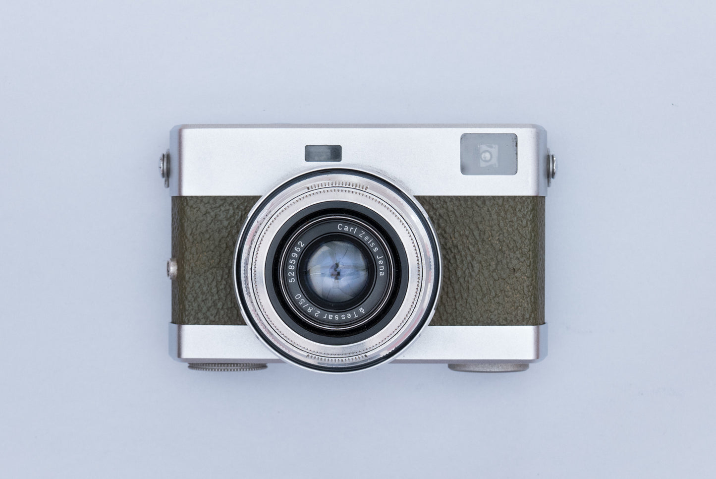 Werra 3 III Olive Rangefinder 35mm Film Camera with Carl Zeiss Tessar lens