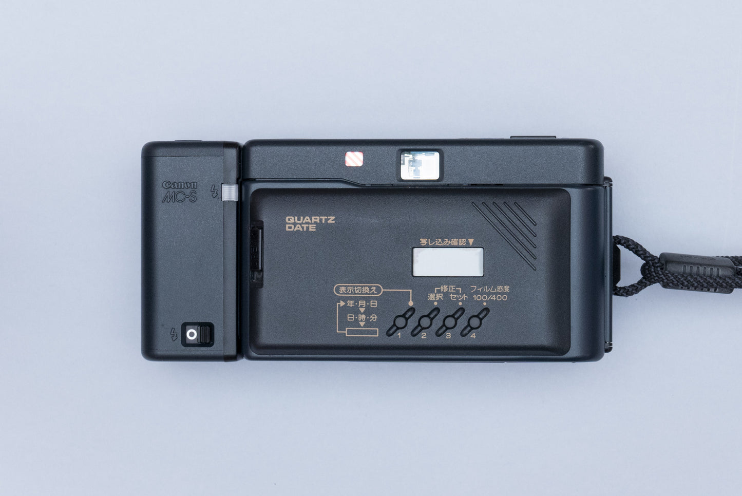 Canon MC with MC-S Flash Compact 35mm Film Camera