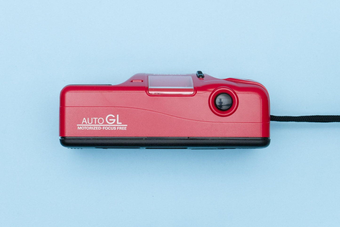 Chinon Auto GL RED Compact 35mm Film Camera Point and Shoot
