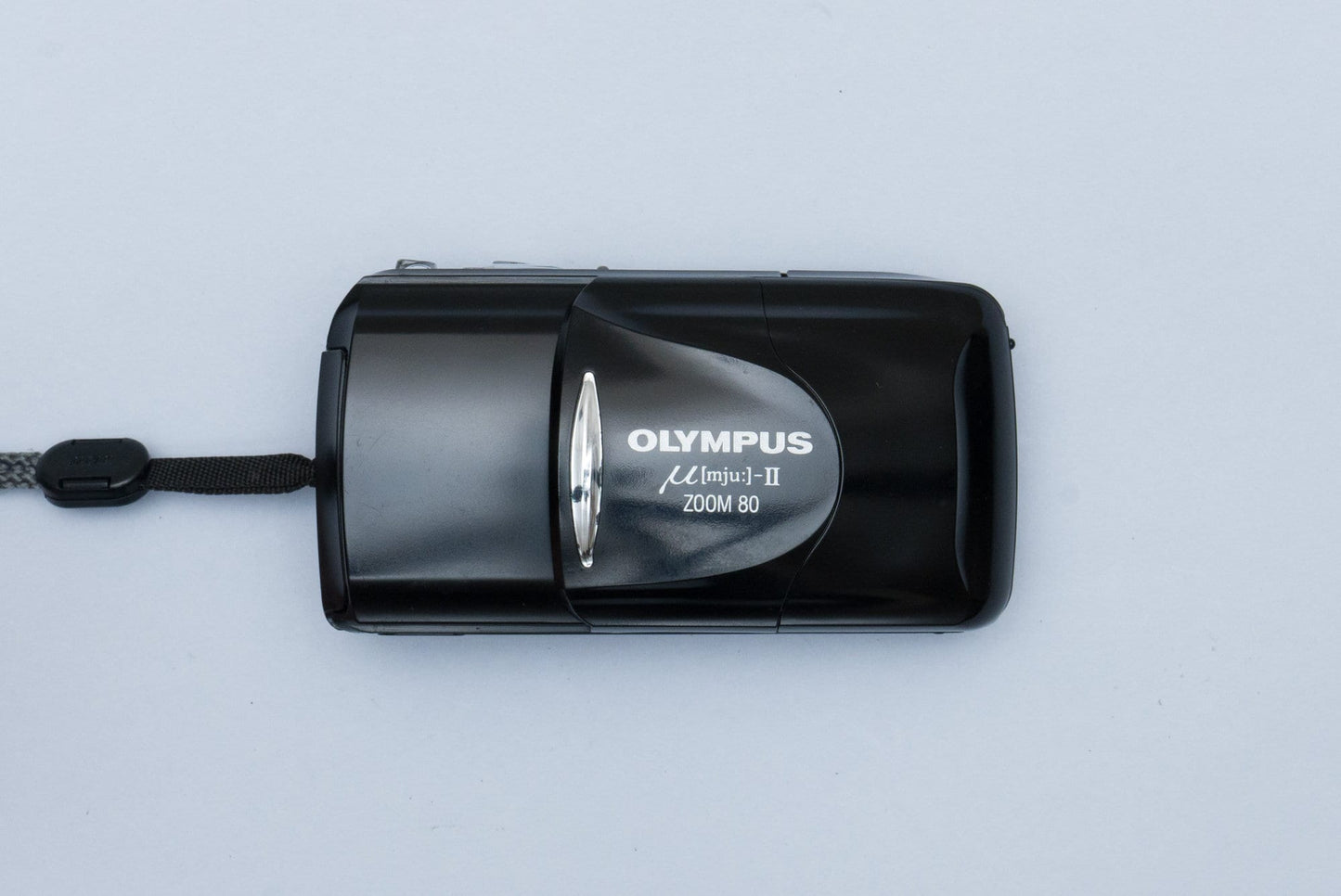 Olympus µ[mju:] Mju II Zoom 80 Black Stylus Compact 35mm Film Camera