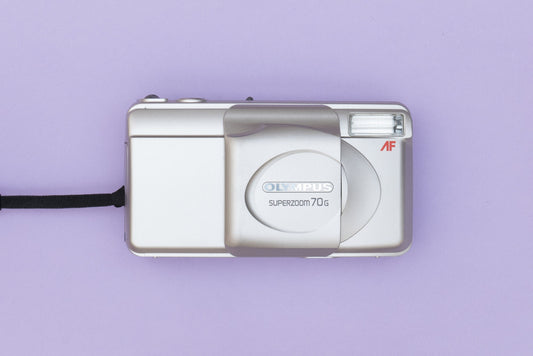 Olympus Superzoom 70 G 35mm Point and Shoot Compact Film Camera
