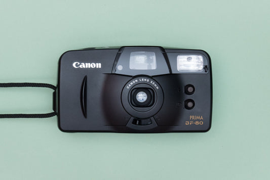 Canon Prima BF-80 Compact Point and Shoot 35mm Film Camera