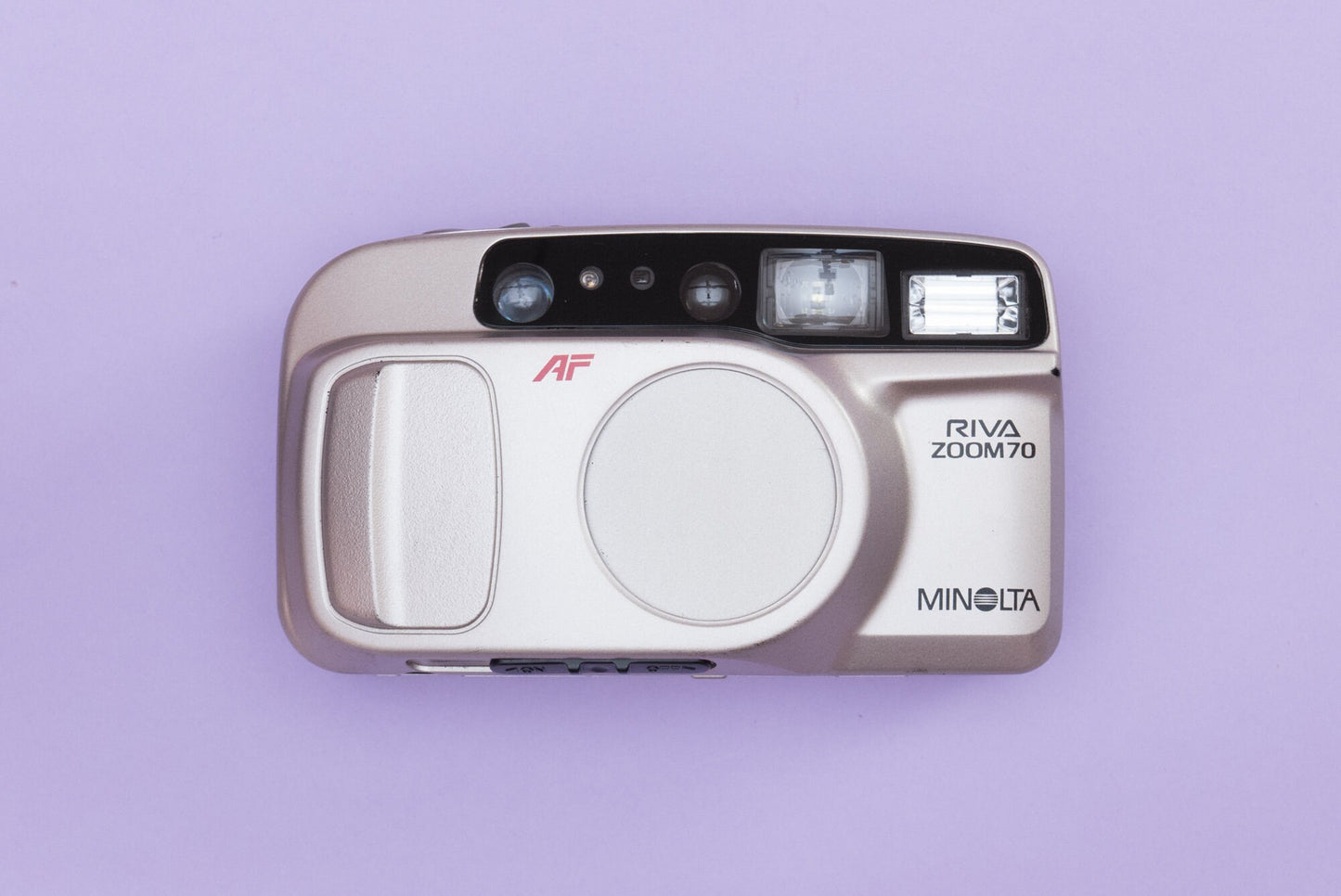 Minolta Riva Zoom 70 Compact 35mm Point and Shoot Film Camera