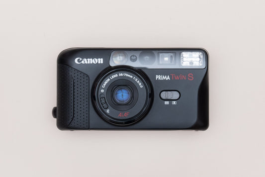 Canon Prima TWIN S Compact Point and Shoot 35mm Film Camera