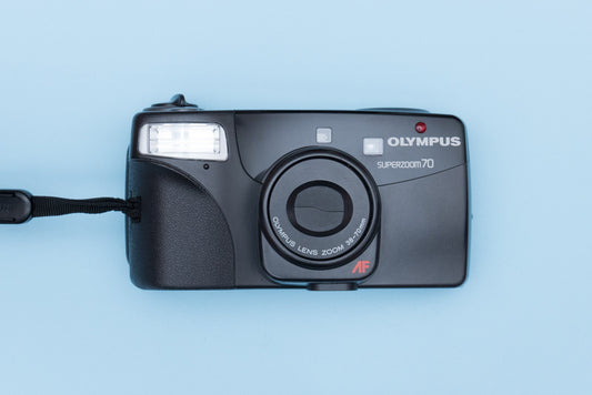 Olympus Superzoom 70 35mm Point and Shoot Compact Film Camera