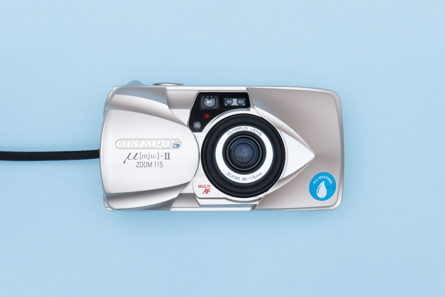 Olympus µ[mju:] Mju II Zoom 115 Stylus Epic Compact 35mm Point and Shoot Film Camera