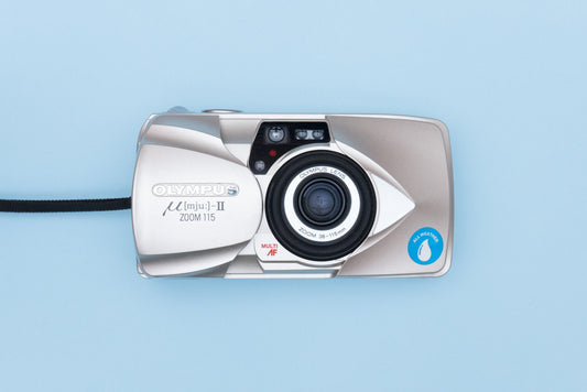 Olympus µ[mju:] Mju II Zoom 115 Stylus Epic Compact 35mm Point and Shoot Film Camera