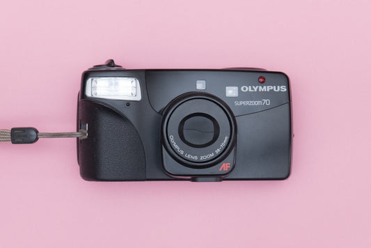 Olympus Superzoom 70 35mm Point and Shoot Compact Film Camera