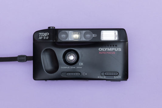 Olympus Trip AF S-2 Compact 35mm Point and Shoot Film Camera