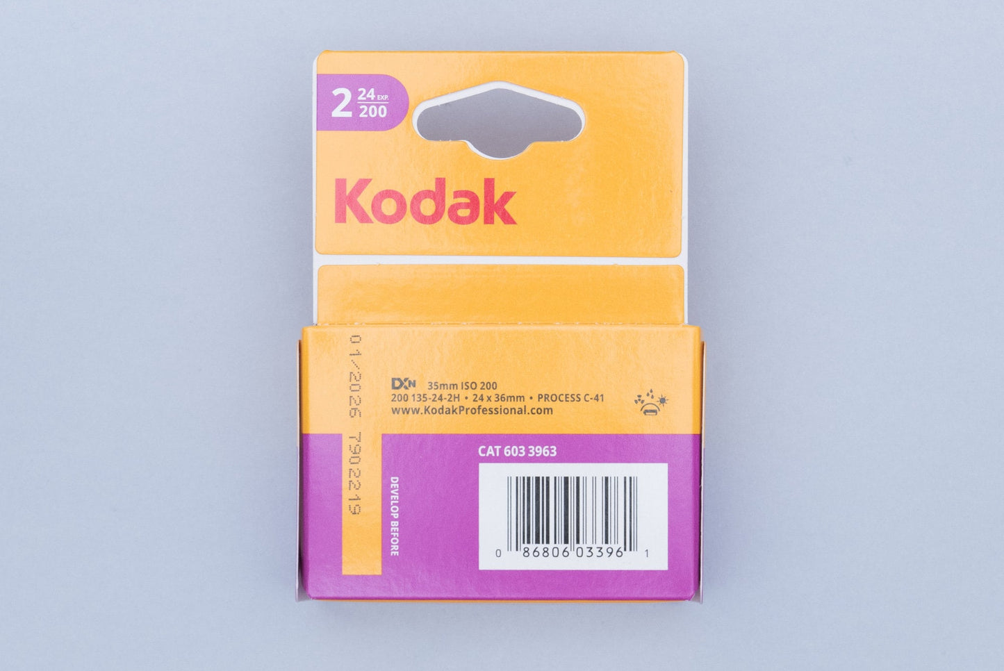 2 rolls Kodak Gold 200 35mm 24exp Colour Negative Photo Film