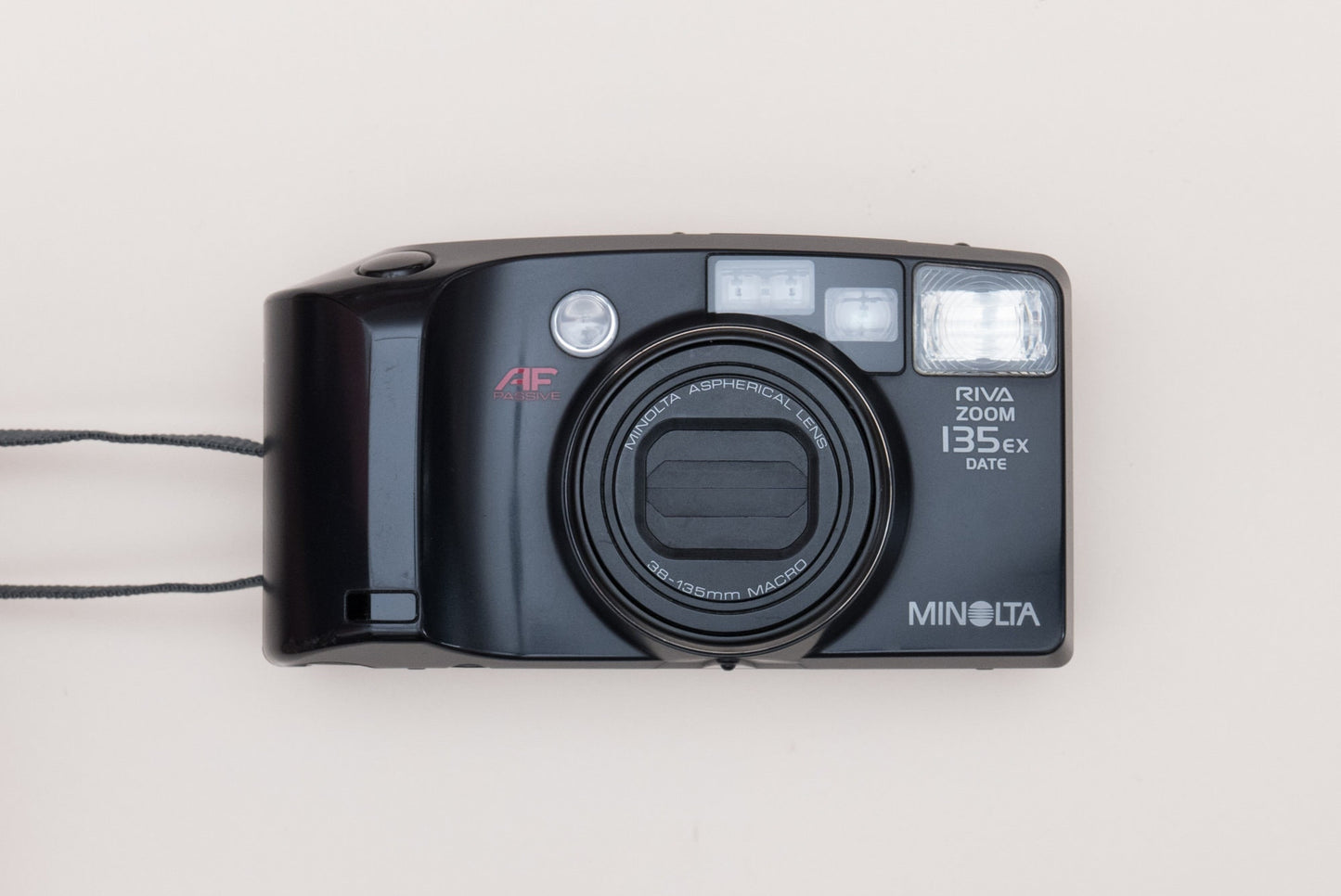 Minolta Riva Zoom 135EX Compact 35mm Point and Shoot Film Camera