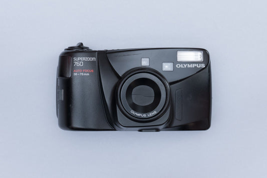 Olympus Superzoom 760 35mm Point and Shoot Compact Film Camera