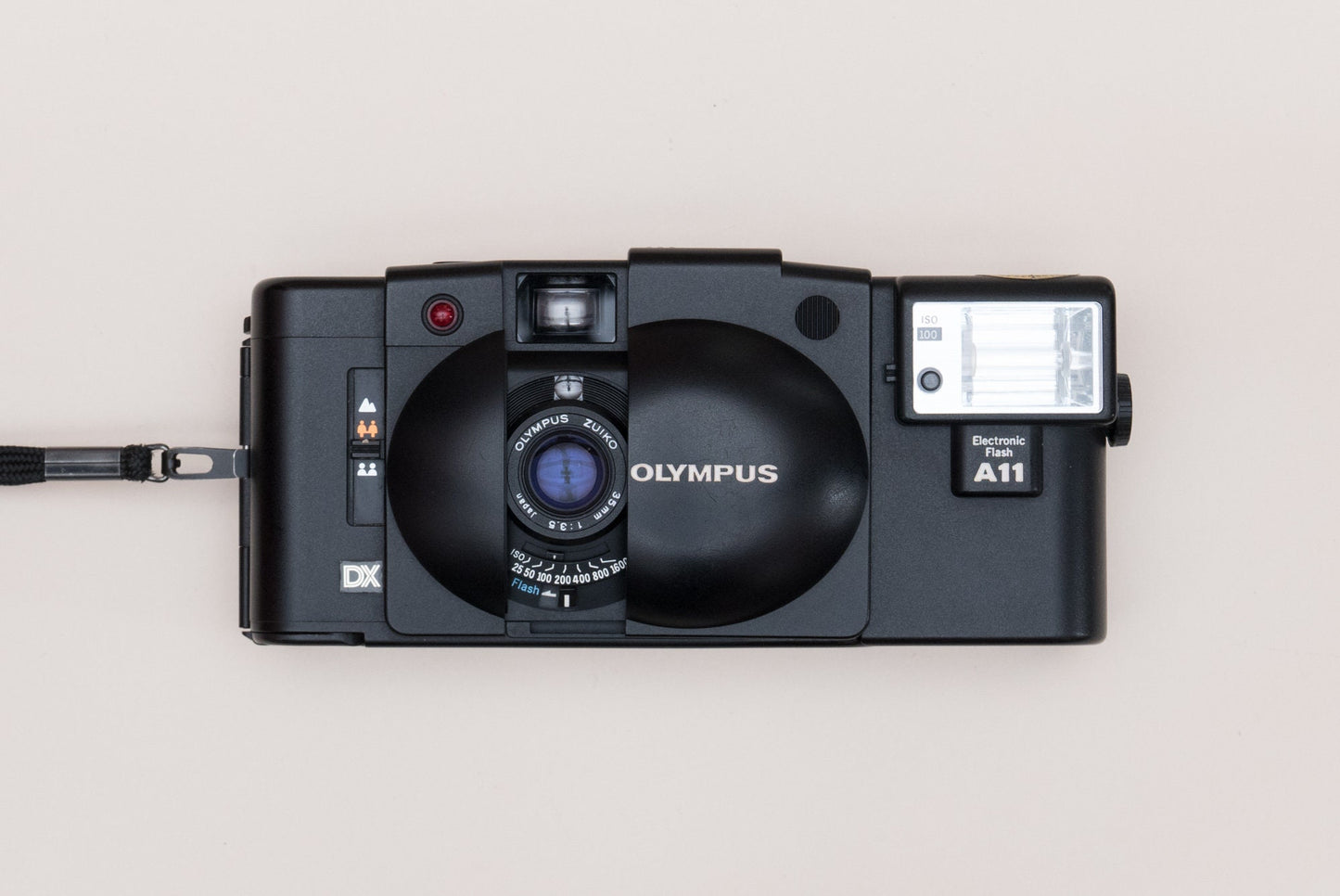 Olympus XA 3 Compact Film Camera with Zuiko 3.5/35mm lens and A11 Flash