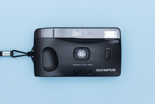 Olympus Trip 100 Compact 35mm Point and Shoot Film Camera