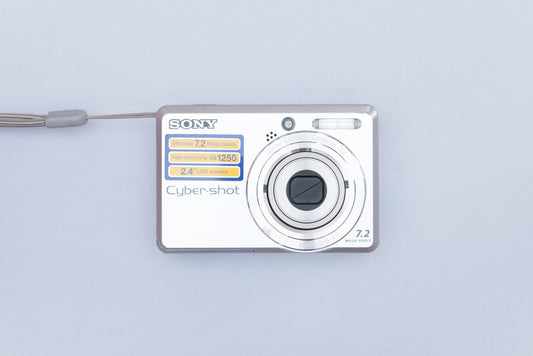 Sony Cyber-Shot DSC-S730 Compact Y2K Digital Camera